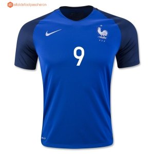 Maillot France Domicile Giroud 2016 Pas Cher