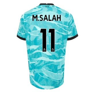 Maillot Liverpool NO.11 M.Salah Exterieur 2020 2021 Bleu Pas Cher