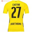 Maillot Borussia Dortmund Domicile Castro 2017 2018 Pas Cher