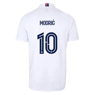 Maillot Real Madrid Domicile NO.10 Modric 2020 2021 Blanc Pas Cher Maillot Real Madrid Domicile NO.10 Modric 2020 2021 Blanc Pas Cher