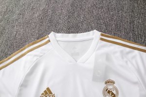 Entrainement Real Madrid Ensemble Complet 2019 2020 Blanc Negro Pas Cher