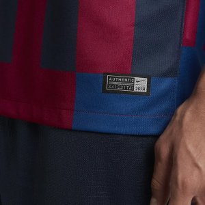 Maillot Barcelona 20th Bleu Rouge Pas Cher