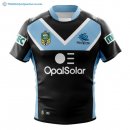 Maillot Rugby Cronulla Sharks Exterieur 2018 Noir Pas Cher