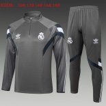 Enfant Training Real Madrid 2025 2026 Gris