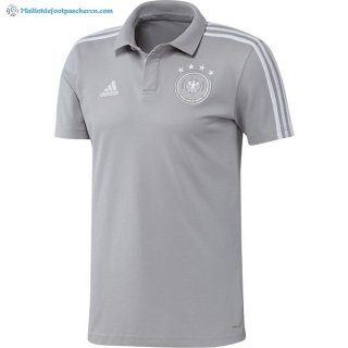 Polo Allemagne 2018 Gris Pas Cher Polo Allemagne 2018 Gris Pas Cher