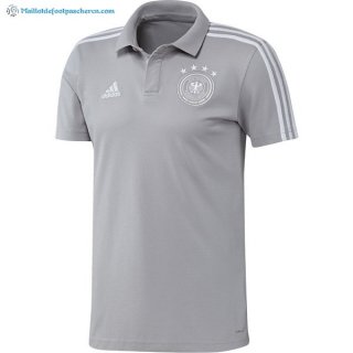 Polo Allemagne 2018 Gris Pas Cher