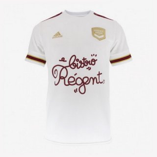 Thailande Maillot Bordeaux Exterieur 2020 2021 Blanc Pas Cher Thailande Maillot Bordeaux Exterieur 2020 2021 Blanc Pas Cher