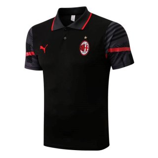 Polo AC Milan 2022 2023 Noir Polo AC Milan 2022 2023 Noir