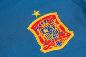 Maillot Entrainement Espagne Ensemble Complet 2018 Bleu Pas Cher