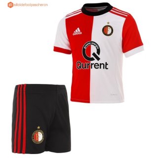 Maillot Feyenoord Rotterdam Enfant Domicile 2017 2018 Pas Cher