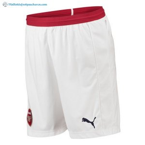 Pantalon Arsenal Domicile 2018 2019 Blanc Pas Cher