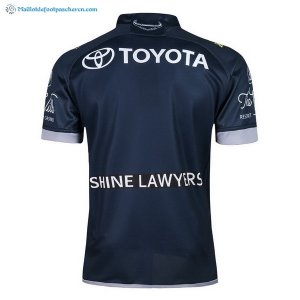 Maillot Rugby Cowboys Domicile 2018 Bleu Pas Cher