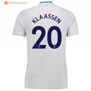 Maillot Everton Exterieur Klaassen 2017 2018 Pas Cher