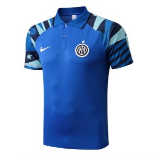 Polo Inter Milan 2022 2023 Bleu Polo Inter Milan 2022 2023 Bleu