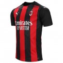 Maillot AC Milan Domicile 2020 2021 Rouge Pas Cher