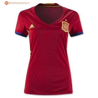 Maillot Espagne Femme Domicile 2016 Pas Cher Maillot Espagne Femme Domicile 2016 Pas Cher