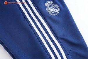 Survetement Real Madrid 2017 2018 Bleu Blanc Pas Cher