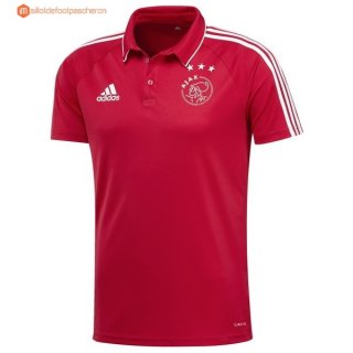 Polo Ajax 2017 2018 Rouge Pas Cher