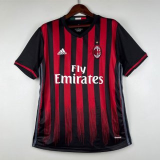 Thailande Maillot AC Milan Domicile Retro 2016-2017