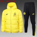 Manteau de duvet Borussia Dortmund Ensemble Complet 2024 2025 Jaune