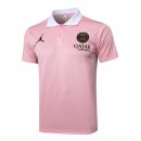 Polo PSG 2025 2026 Rose Blanc