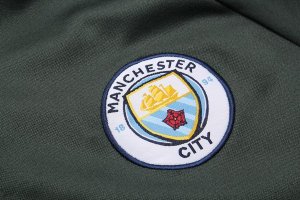 Survetement Enfant Manchester City 2018 2019 Vert Marron Pas Cher