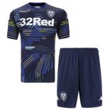 Maillot Leeds United Exterieur Enfant 2018 2019 Noir Pas Cher