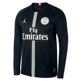 Maillot Paris Saint Germain Third ML 2018 2019 Noir Pas Cher Maillot Paris Saint Germain Third ML 2018 2019 Noir Pas Cher
