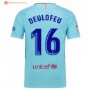 Maillot Barcelona Exterieur Deulofeu 2017 2018 Pas Cher