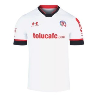 Thailande Maillot Deportivo Toluca Exterieur 2021 2022 Blanc