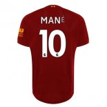 Maillot Liverpool NO.10 Mane Domicile 2019 2020 Rouge Pas Cher