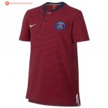 Polo Paris Saint Germain 2017 2018 Rouge Pas Cher