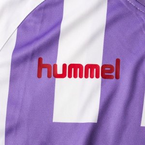 Maillot Real Valladolid Domicile 2018 2019 Purpura Pas Cher