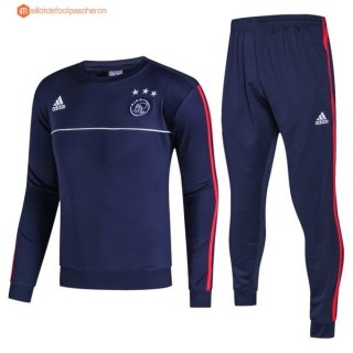 Survetement Ajax Enfant 2017 2018 Bleu Marine Pas Cher Survetement Ajax Enfant 2017 2018 Bleu Marine Pas Cher