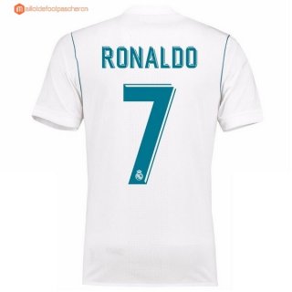 Maillot Real Madrid Domicile Ronaldo 2017 2018 Pas Cher