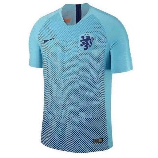 Thailande Maillot Pays Bas Exterieur 2018 Bleu Pas Cher Thailande Maillot Pays Bas Exterieur 2018 Bleu Pas Cher