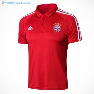 Polo Bayern Múnich Ensemble Complet 2017 2018 Rouge Pas Cher