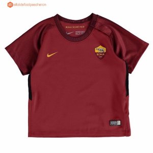 Maillot AS Roma Enfant Domicile 2017 2018 Pas Cher