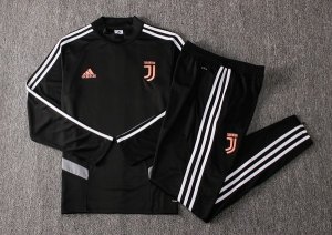 Survetement Enfant Juventus 2019 2020 Noir Orange Pas Cher