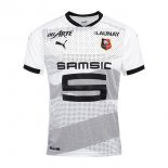 Thailande Maillot Stade Rennais Exterieur 2020 2021 Blanc Pas Cher