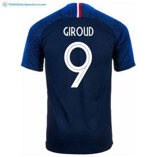 Maillot France Domicile Giroud 2018 Bleu Pas Cher Maillot France Domicile Giroud 2018 Bleu Pas Cher