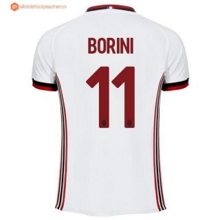 Maillot Milan Exterieur Borini 2017 2018 Pas Cher