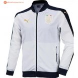 Veste Italie 2017 Blanc Pas Cher