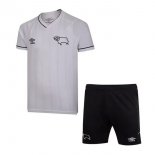 Maillot Derby County Domicile Enfant 2020 2021 Blanc Pas Cher