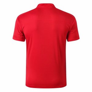 Polo AC Milan 2019 2020 Rouge Pas Cher