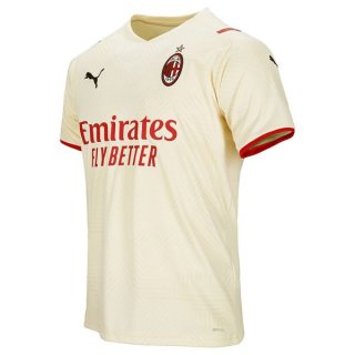 Thailande Maillot AC Milan Exterieur 2021 2022 Pas Cher