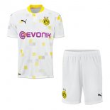 Maillot Borussia Dortmund Third Enfant 2020 2021 Blanc Pas Cher