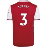 Maillot Arsenal NO.3 Tierney Domicile 2019 2020 Rouge Pas Cher