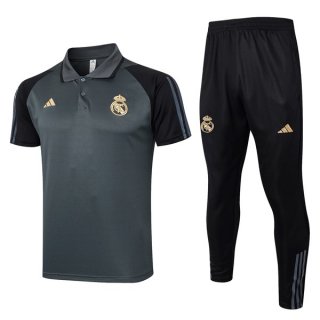 Polo Real Madrid Ensemble Complet 2024 2025 Gris Polo Real Madrid Ensemble Complet 2024 2025 Gris