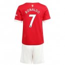 Maillot Manchester United NO.7 Ronaldo Domicile Enfant 2021 2022